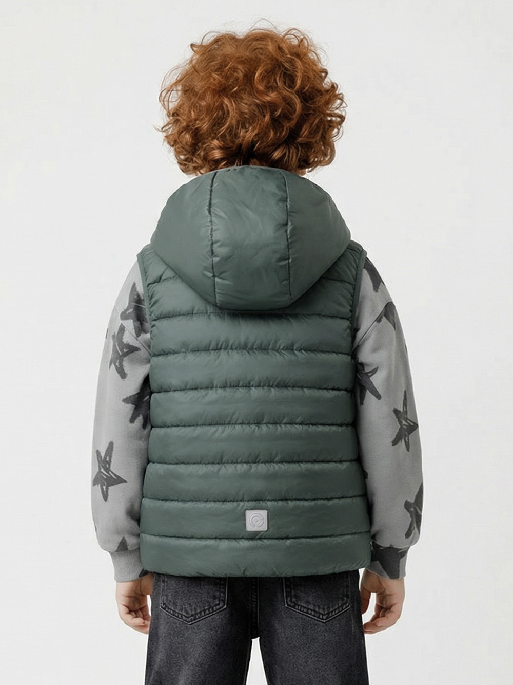 Жилеты для мальчика, артикул: ВК 35021/3 ГР, цвет: зеленый, фото 5