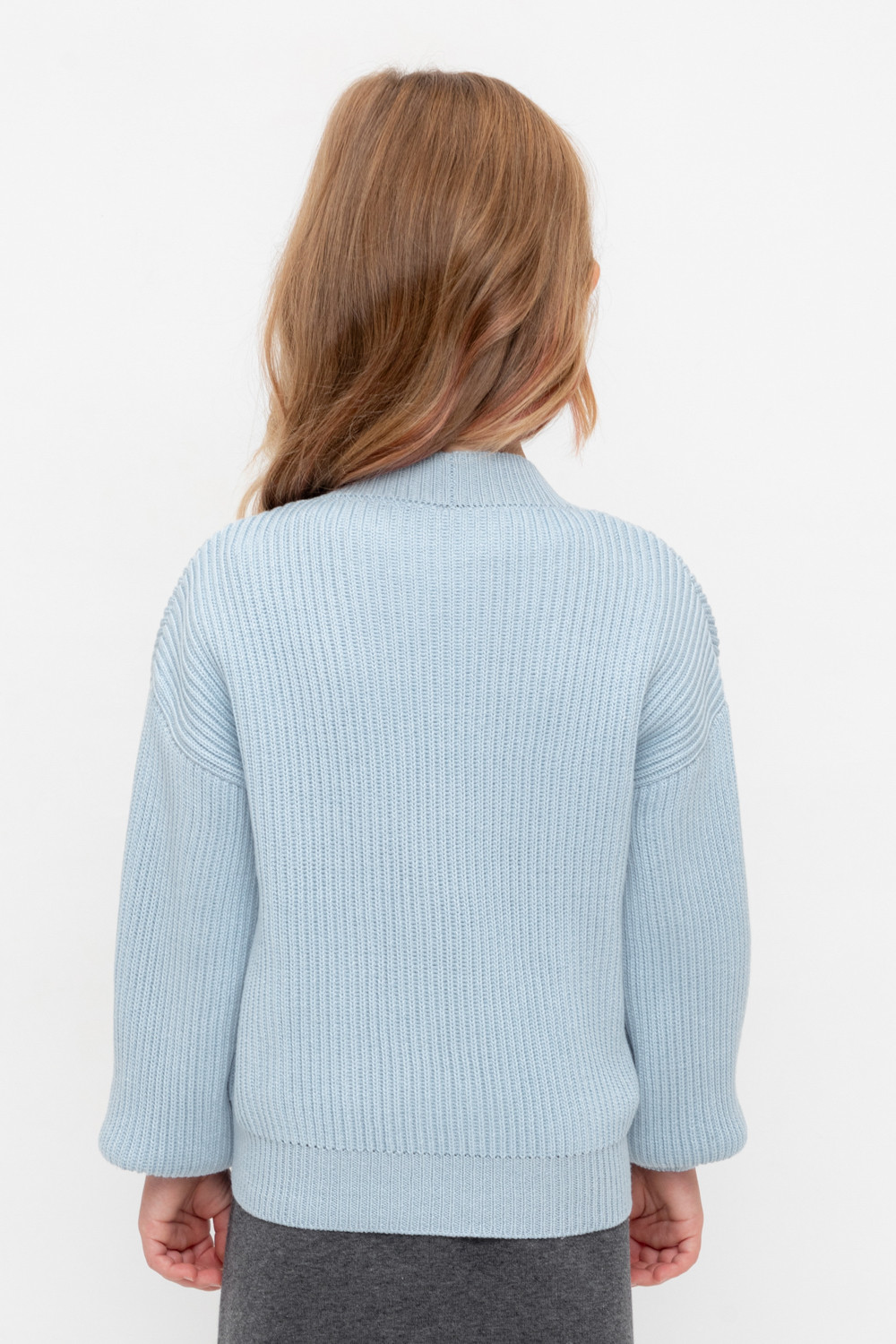 Жакет для девочки, артикул: КВ 30151, цвет: голубой, фото 5