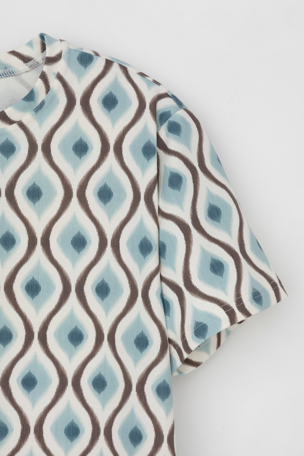 Футболки женские для мам, артикул: ЕВТ 3276, цвет: бежевый, фото 5