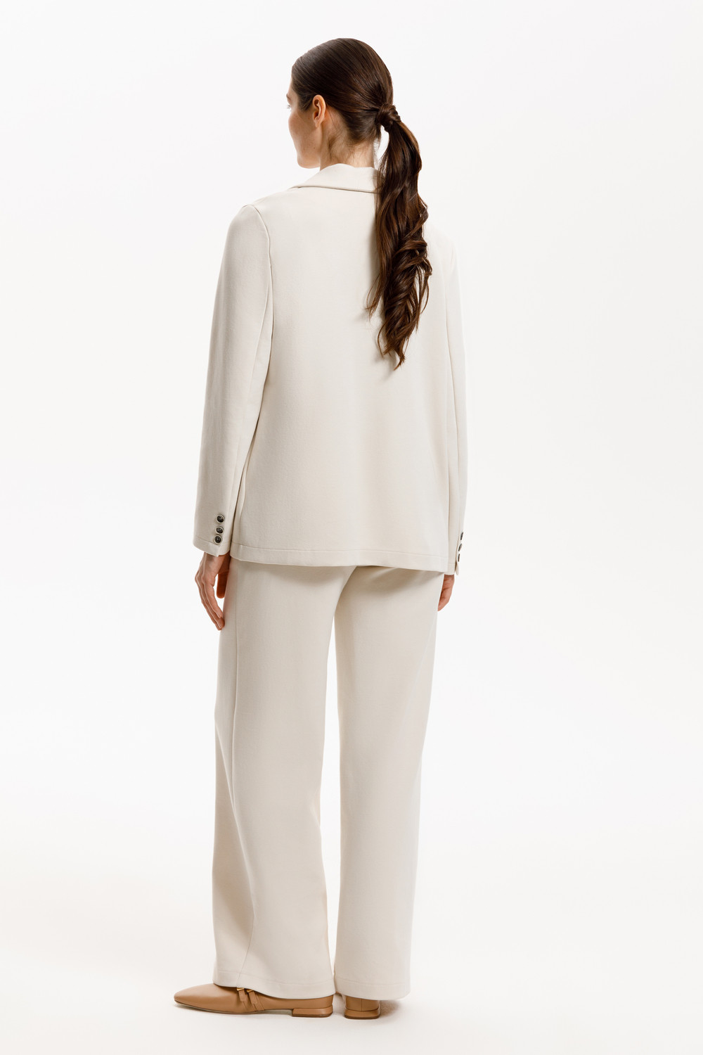 Жакеты, куртки женские для мам, артикул: ЕВТ 3291, цвет: светло-бежевый, фото 5