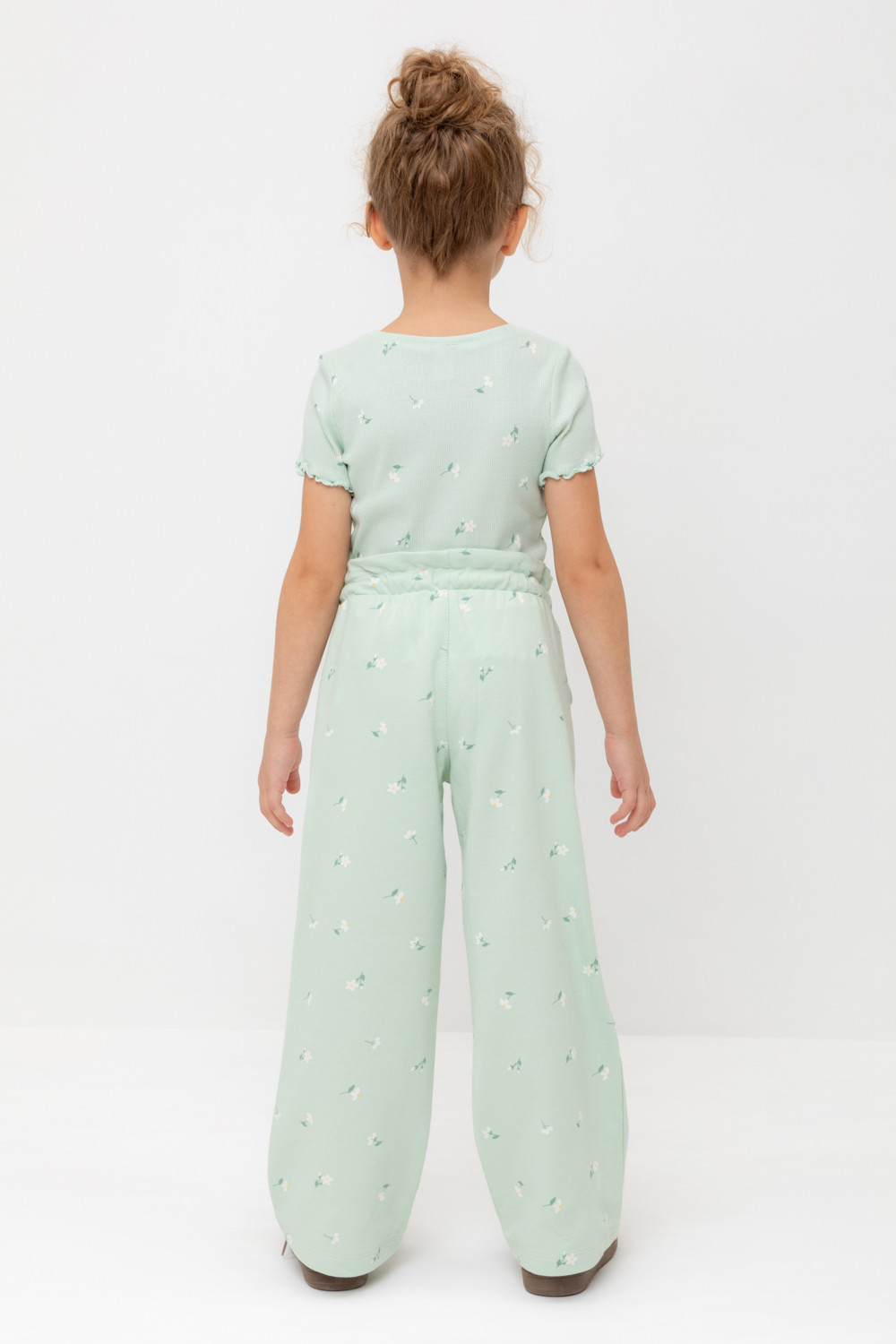 Брюки для девочки, артикул: КР 400798-1, цвет: зеленый, фото 5