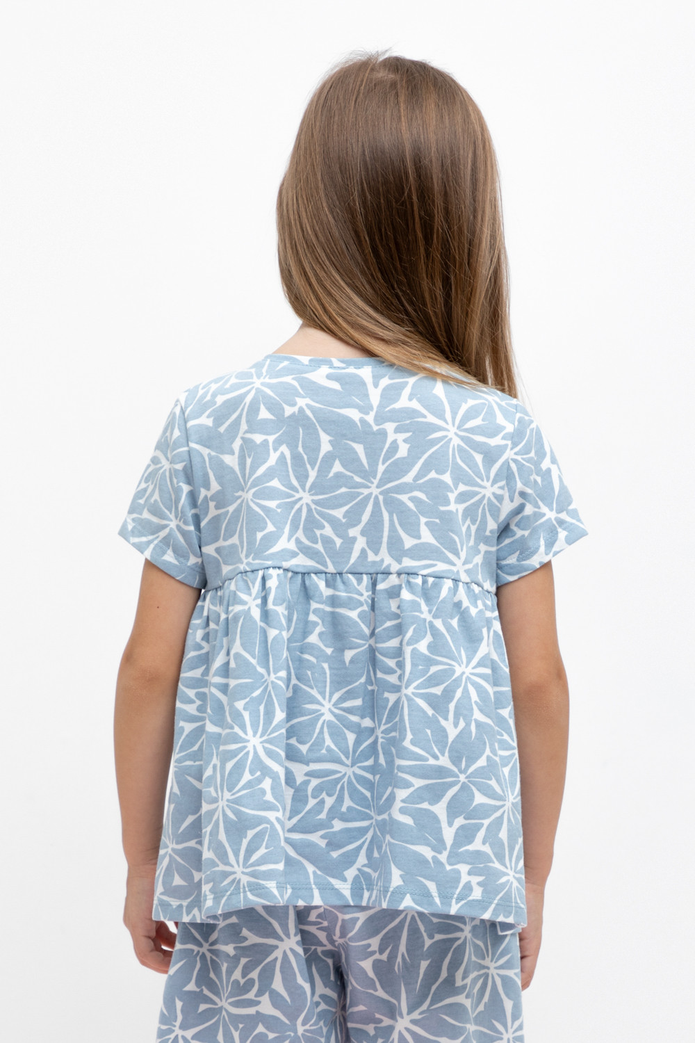 Футболка для девочки, артикул: КР 302421, цвет: синий, фото 5