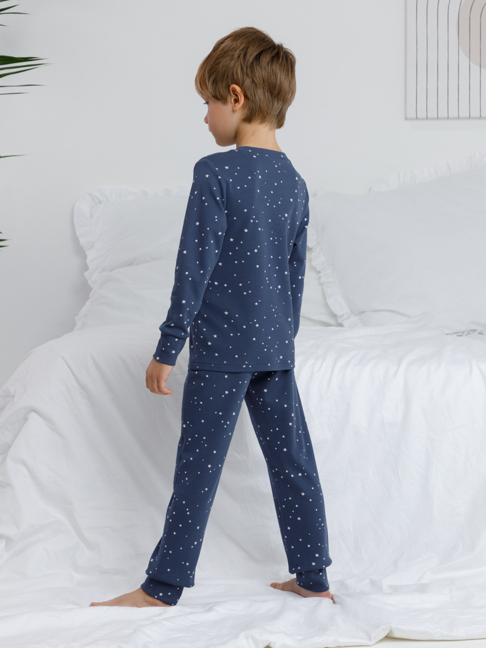 Пижама для мальчика, артикул: К 1621, цвет: синий, фото 5
