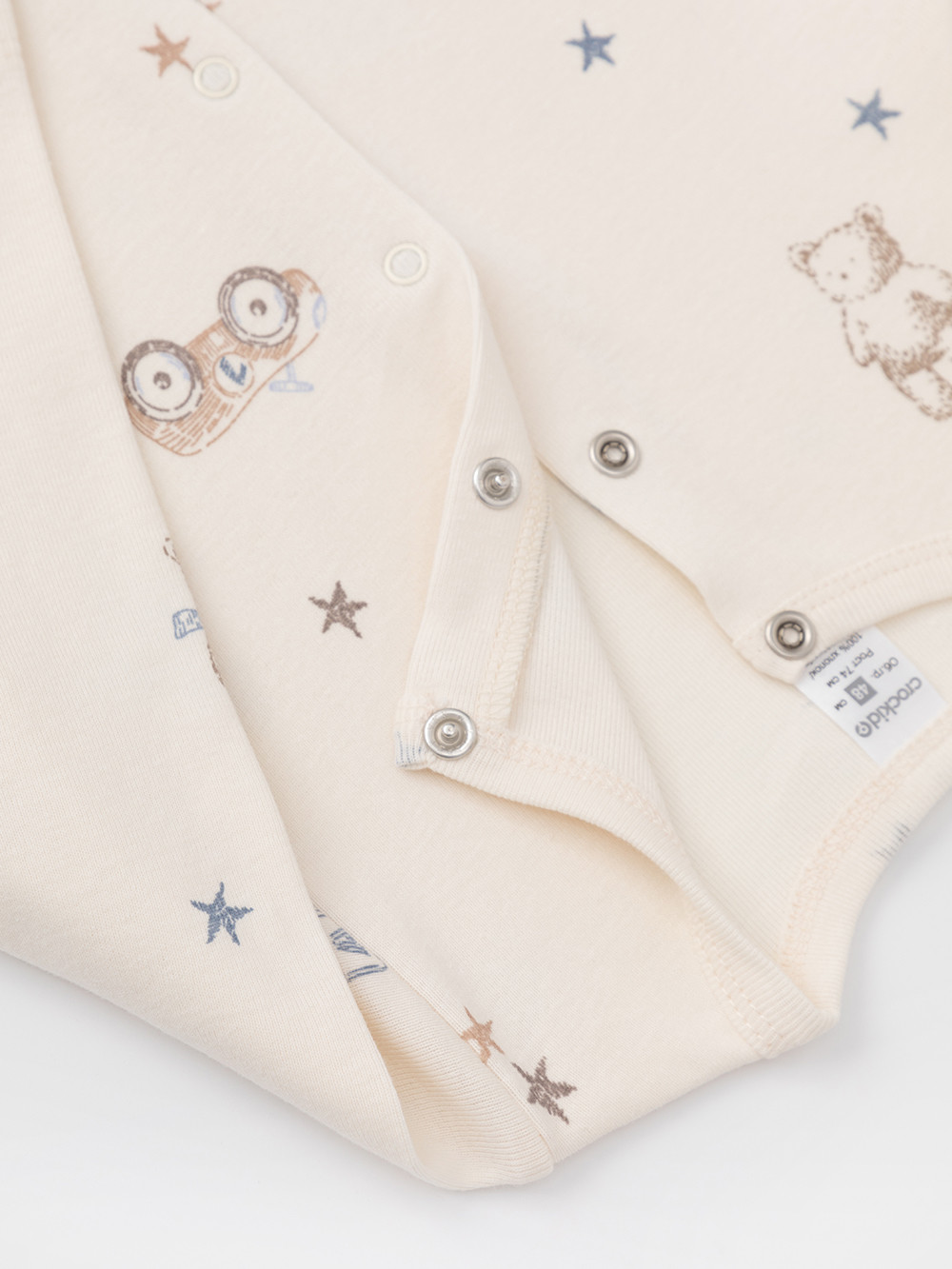 Комбинезон для новорожденных, артикул: К 6535-2уп, цвет: бежевый, фото 5