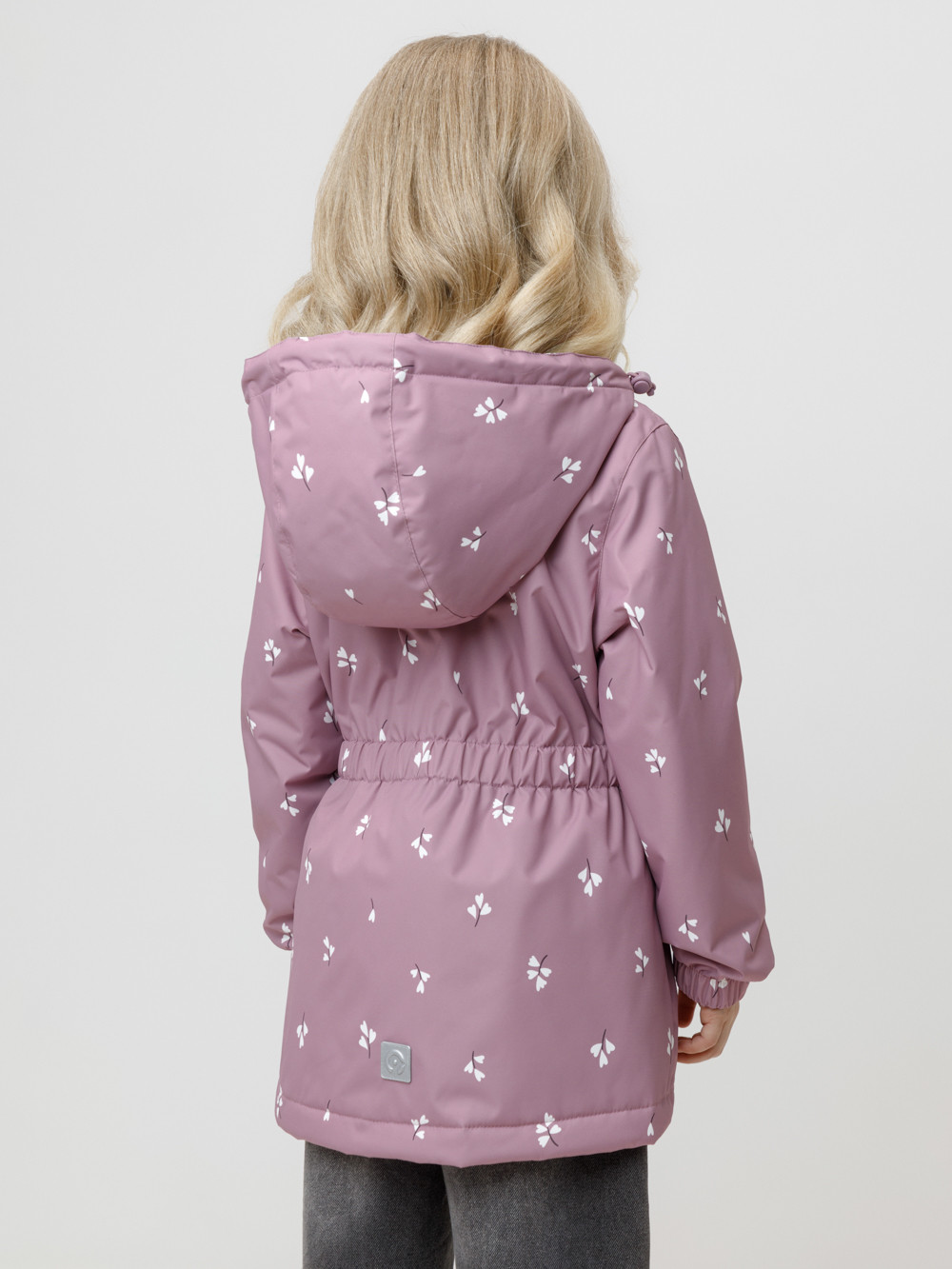 Куртка для девочки, артикул: ВК 32142/н/10 УЗГ, цвет: бордовый, фото 4