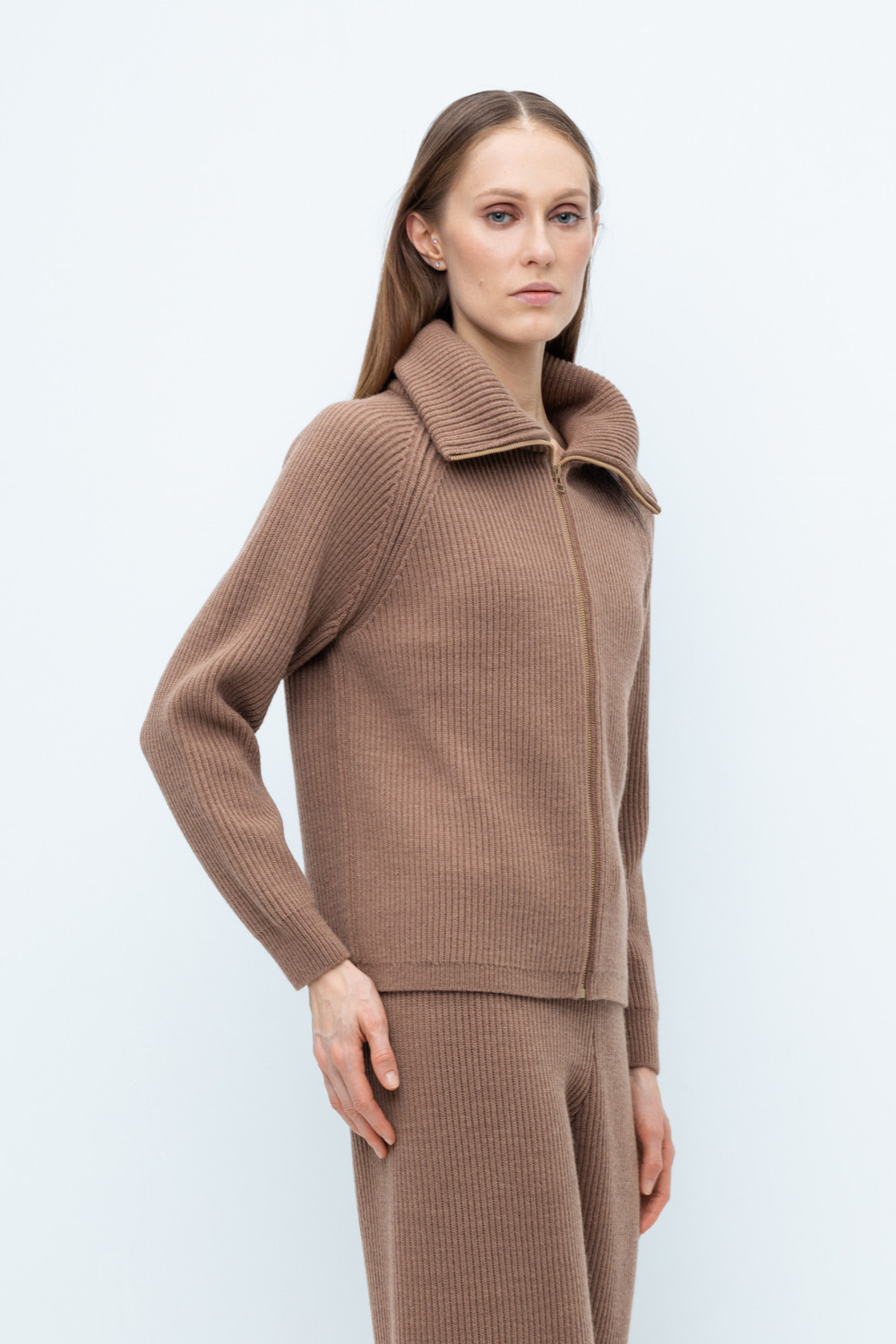 Жакеты, куртки женские для мам, артикул: ЕВ 30185/ш, цвет: коричневый, фото 5