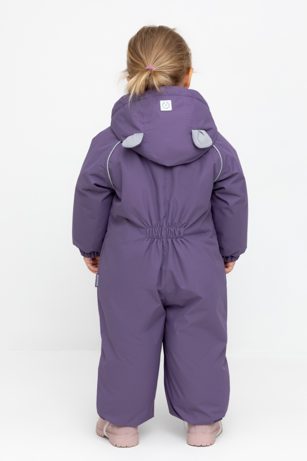 Комбинезоны утепленные для девочки, артикул: ВК 60118/2 ГР, цвет: фиолетовый, фото 5