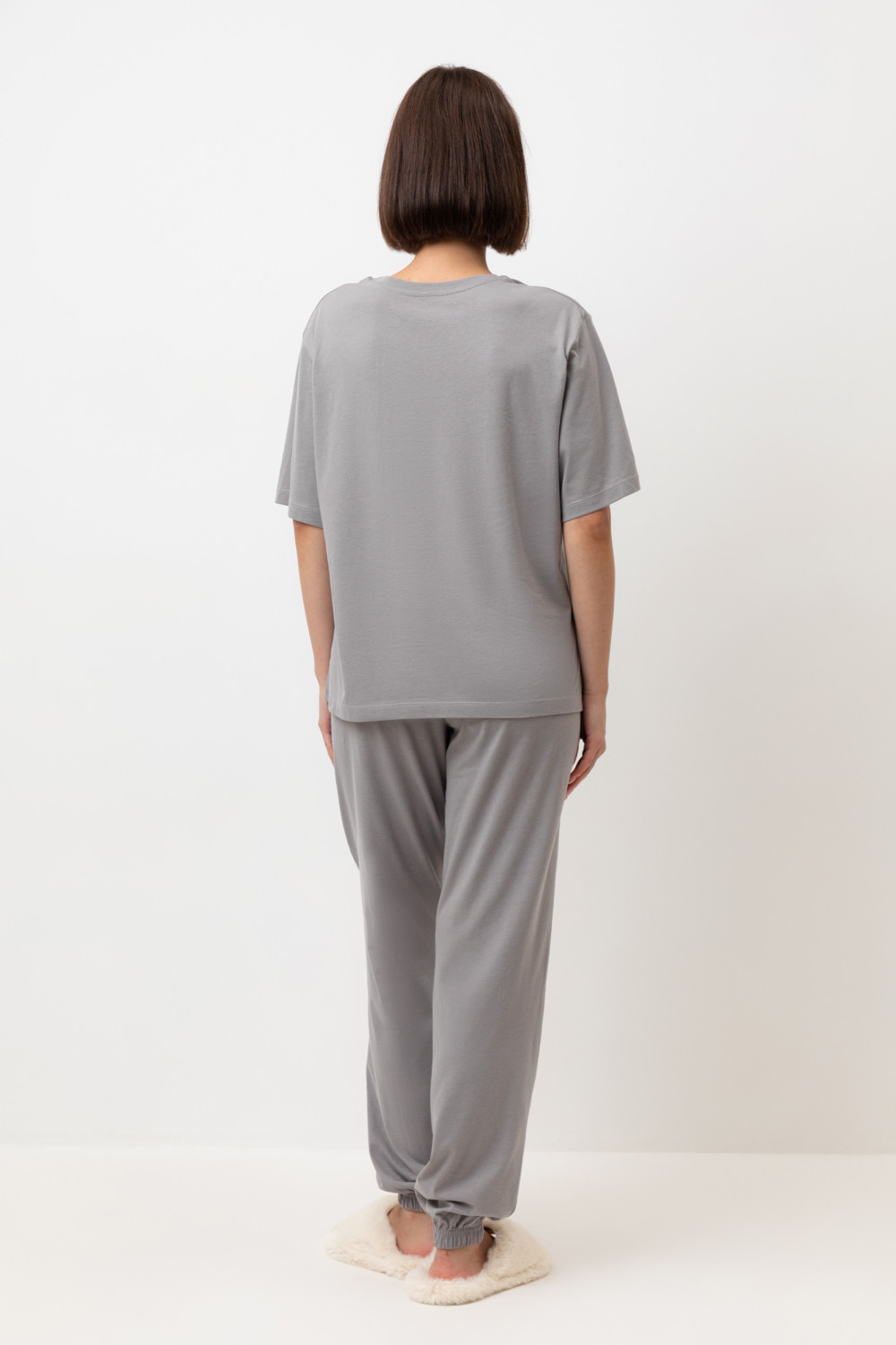 Комплекты для дома для мам, артикул: Е 20151, цвет: серый, фото 5