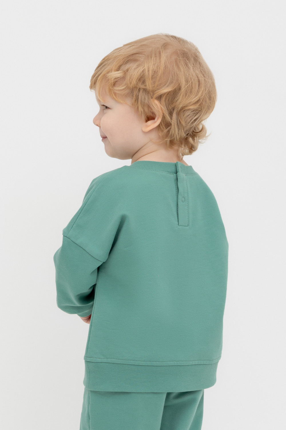 Свитшоты для мальчика, артикул: КР 302426, цвет: зеленый, фото 5