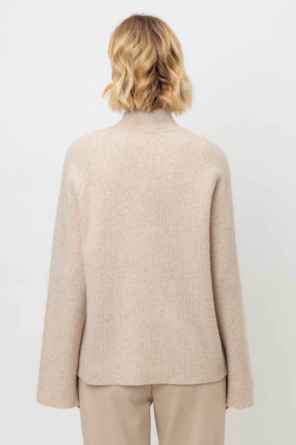 Джемперы женские для мам, артикул: ЕВ 30179/ш, цвет: бежевый, фото 5