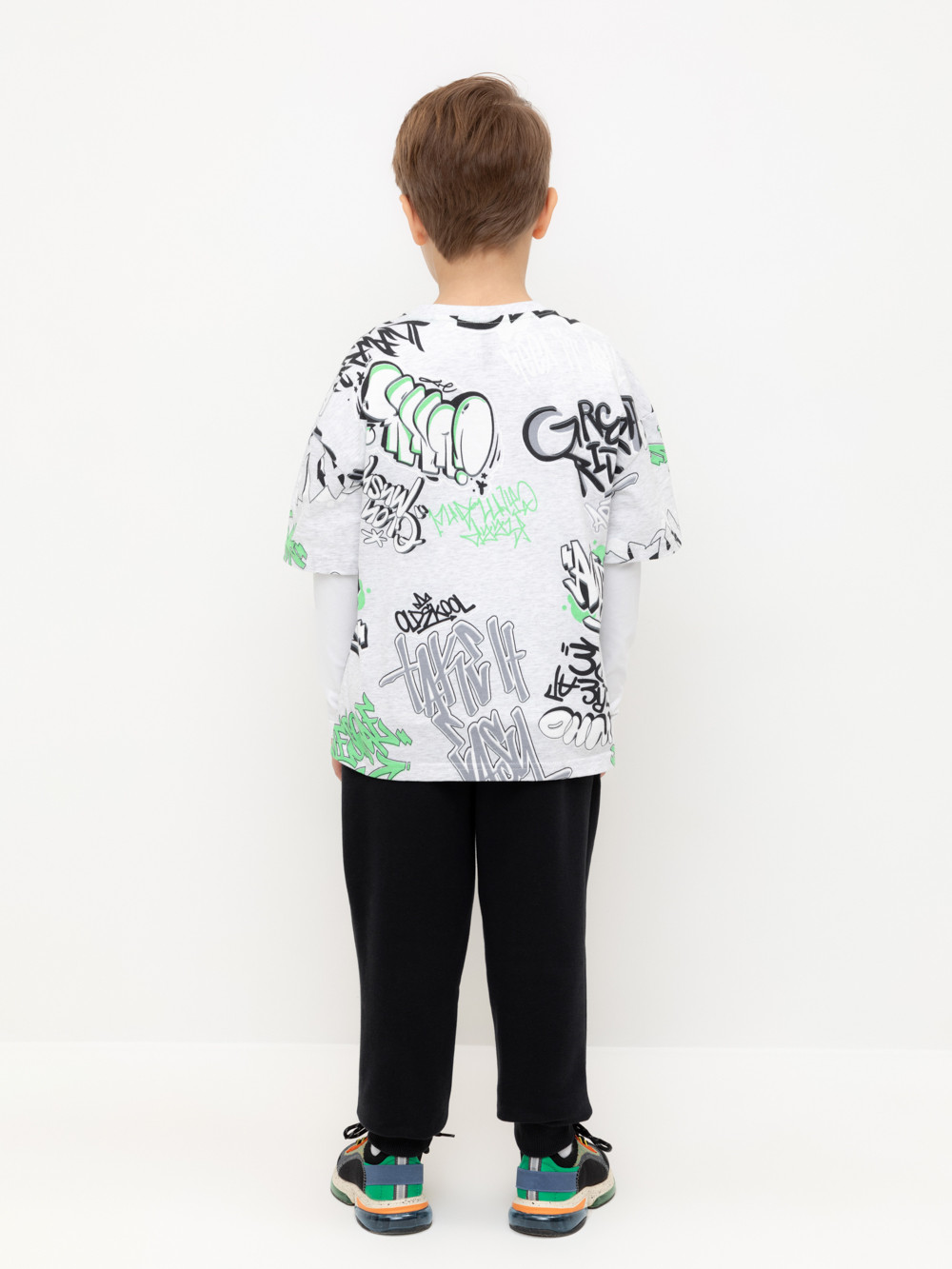 Брюки для мальчика, артикул: КР 400583, цвет: черный, фото 4