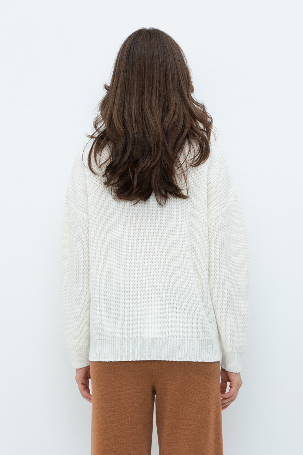 Джемперы женские для мам, артикул: ЕВ 30106/24ш, цвет: бежевый, фото 5