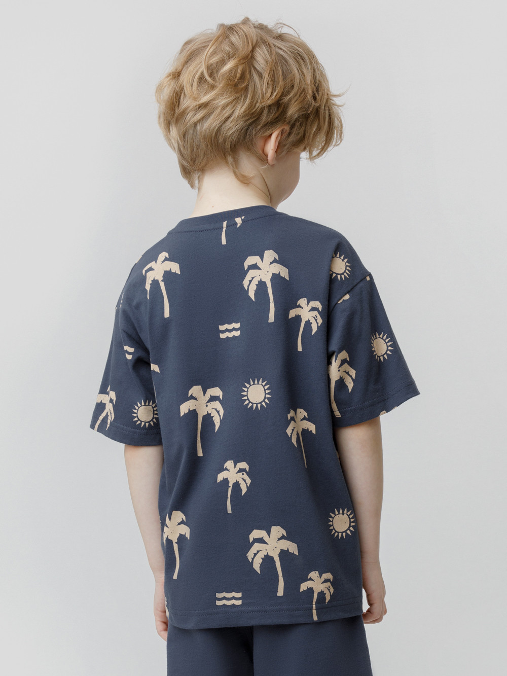 Футболка для мальчика, артикул: КР 302979, цвет: темно-синий, фото 5