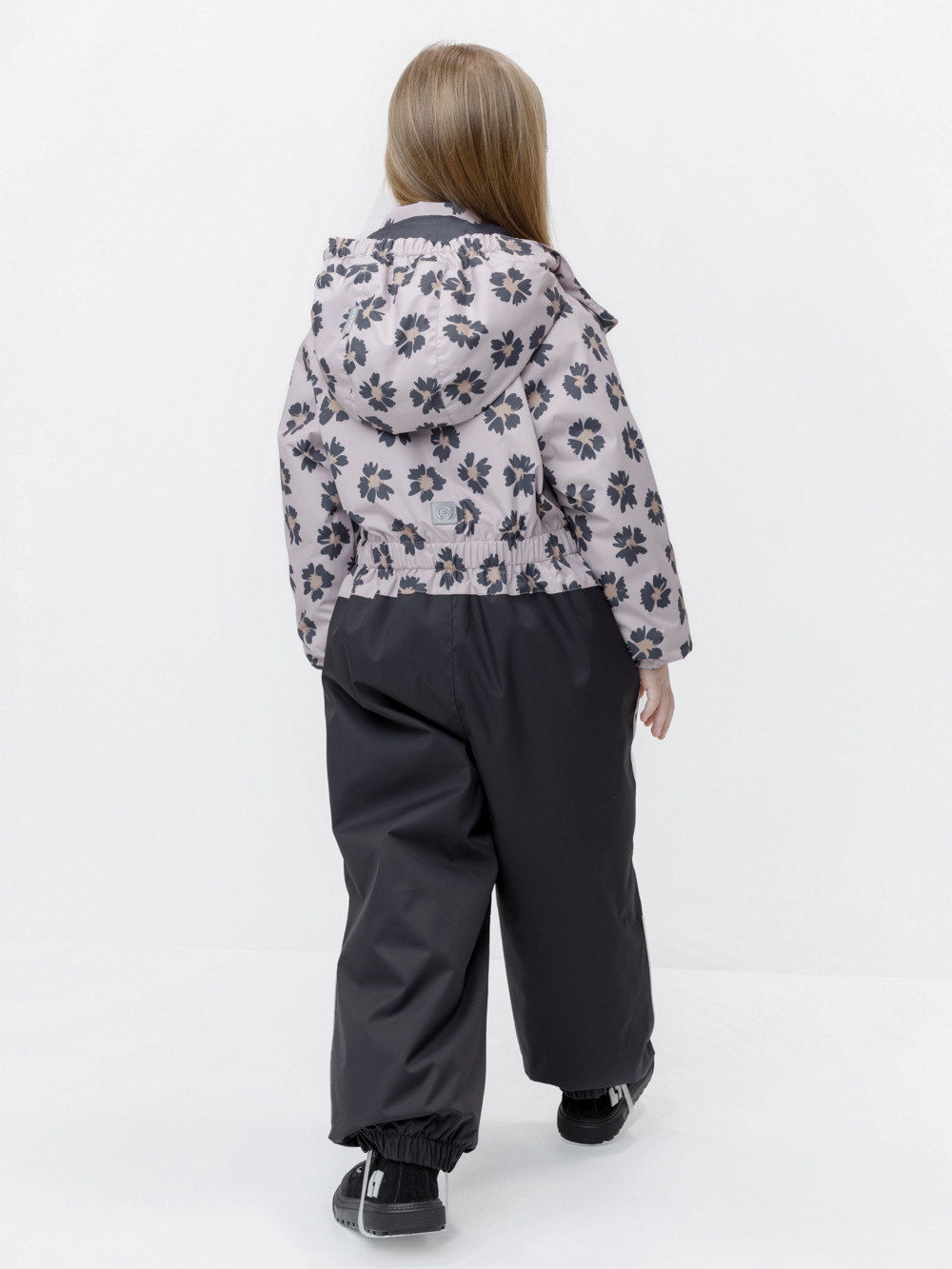 Комбинезоны утепленные для девочки, артикул: ВК 60111/н/7 УЗГ, цвет: розовый, фото 5