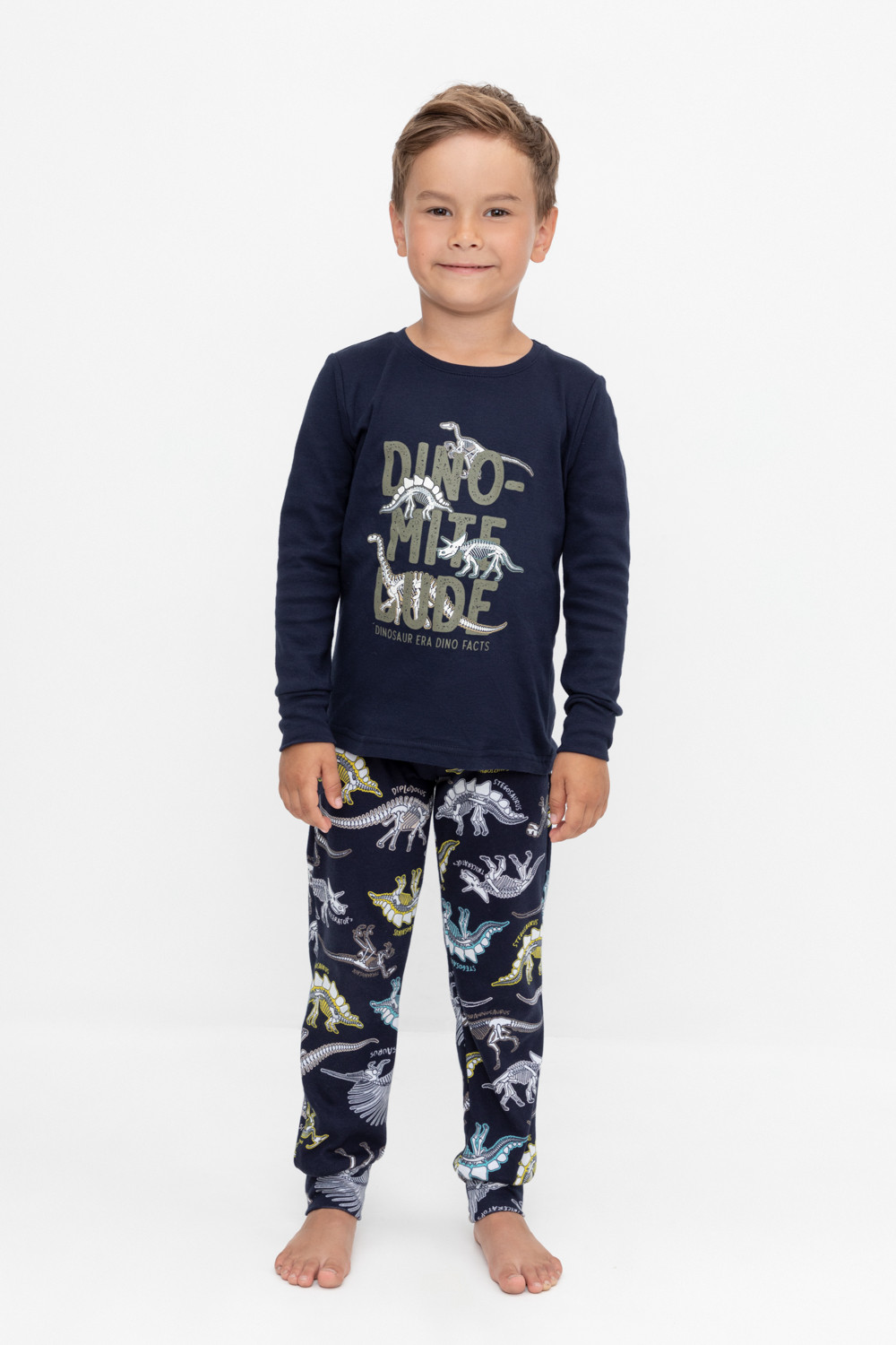 Пижама для мальчика, артикул: К 1541/24, цвет: темно-синий, фото 5