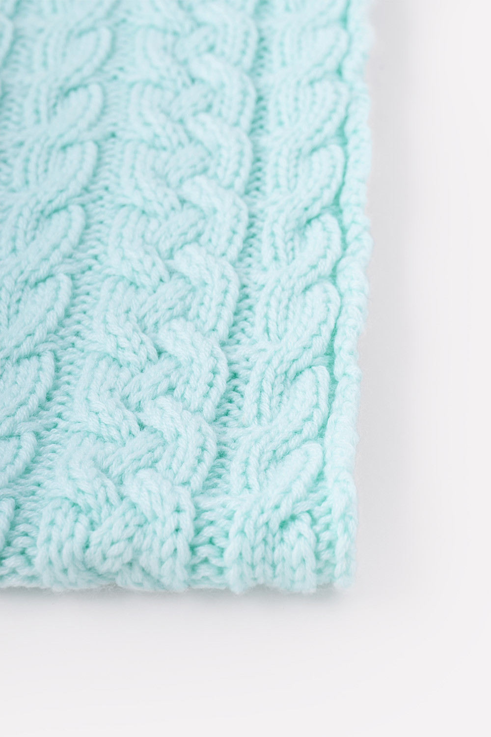 Шарф для девочки, артикул: КВ 15005/ш, цвет: бирюзовый, фото 5