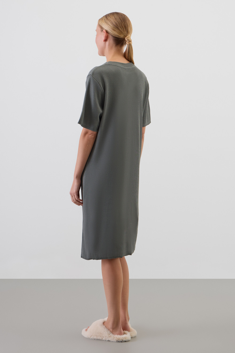 Сорочки ночные женские для мам, артикул: Е 10060, цвет: зеленый, фото 5