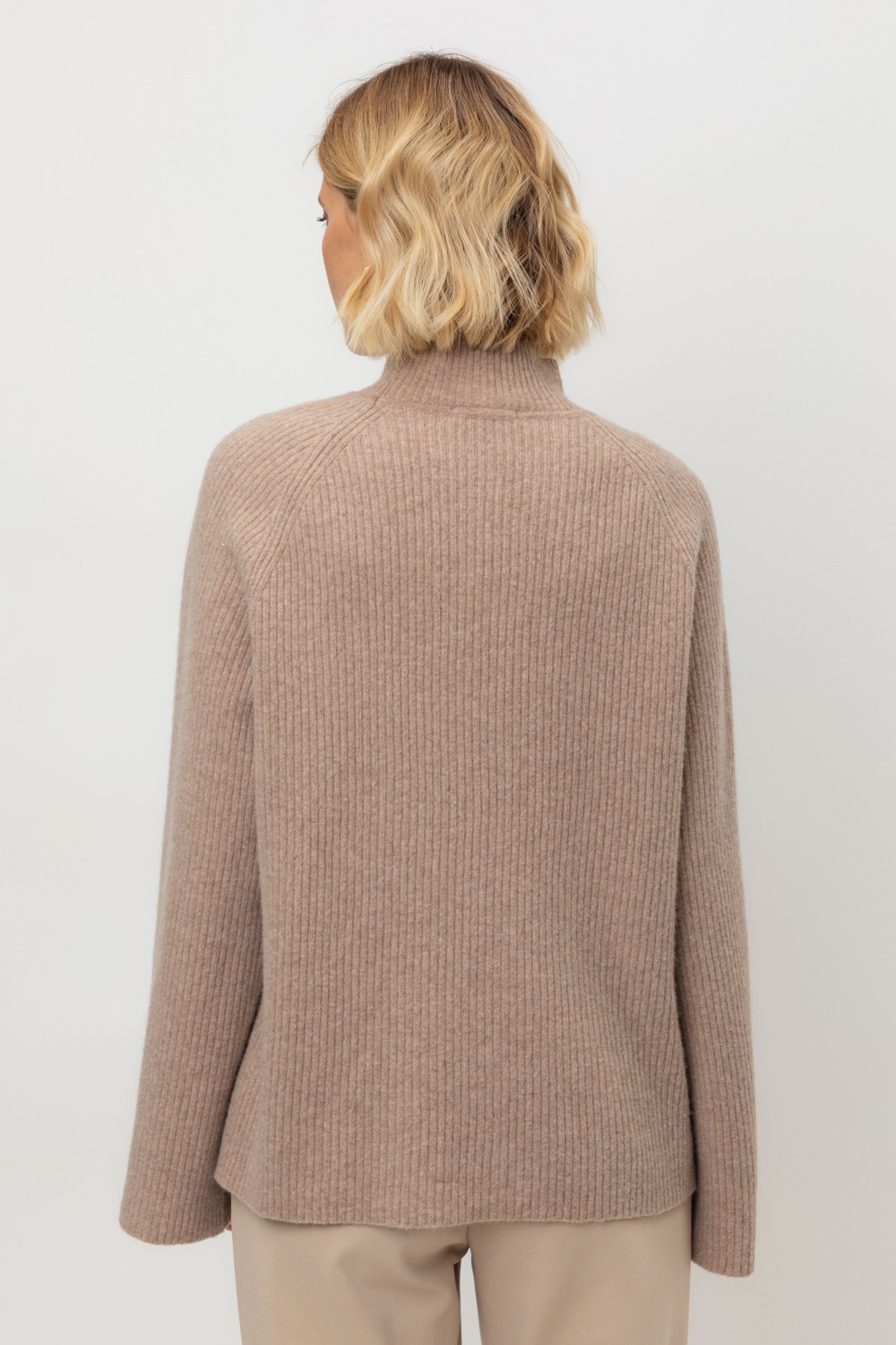 Джемперы женские для мам, артикул: ЕВ 30179/ш, цвет: бежевый, фото 5