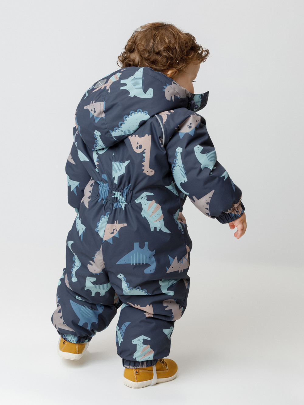 Комбинезоны утепленные для мальчика, артикул: ВК 60032/н/61 Ал, цвет: синий, фото 5