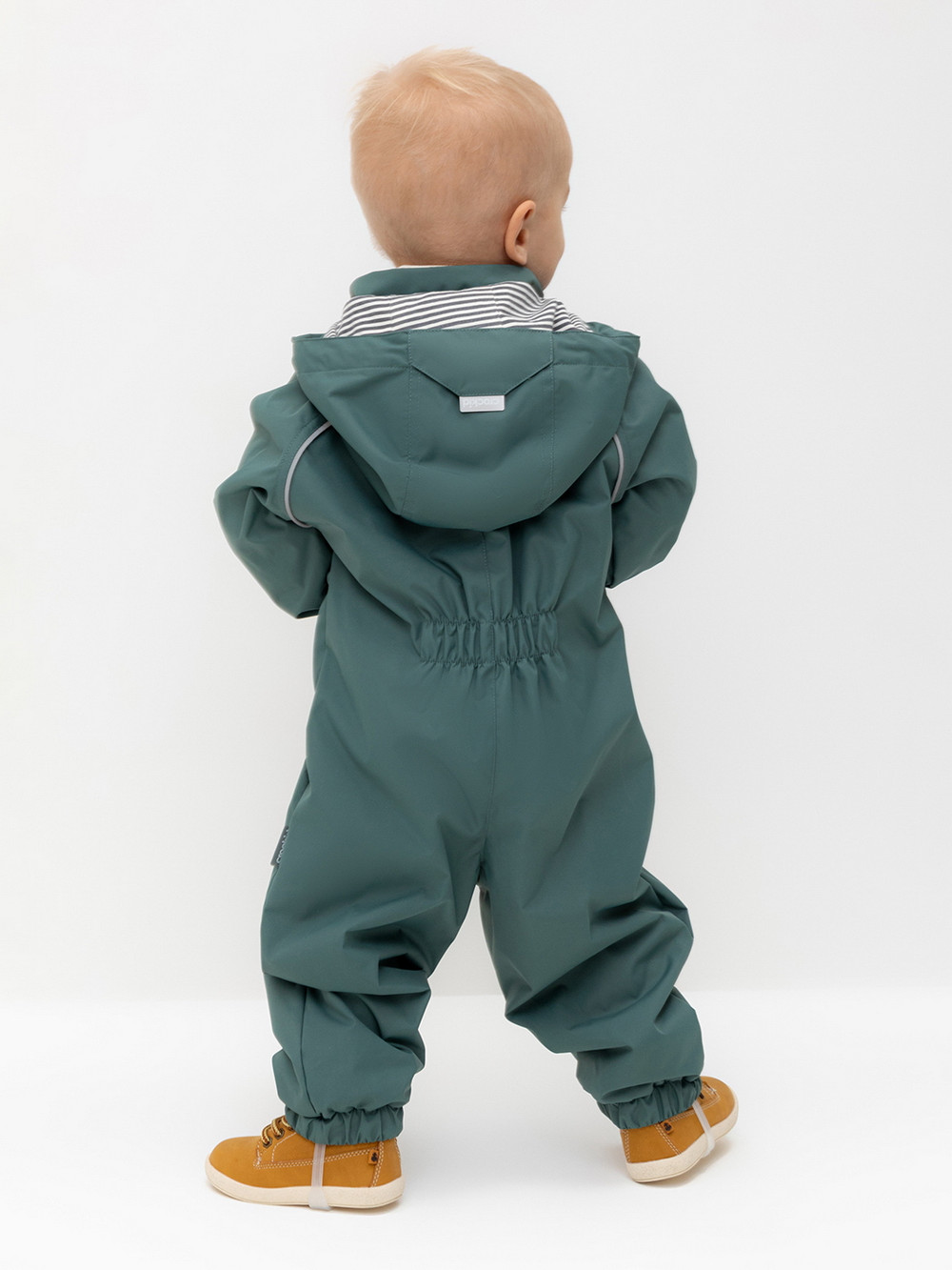 Комбинезоны утепленные для мальчика, артикул: ВК 60091/5 Ал, цвет: зеленый, фото 5