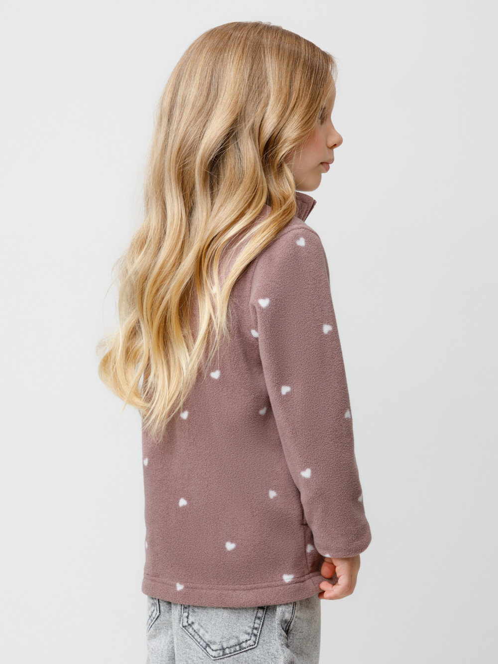 Куртка для девочки, артикул: ФЛ 34025/н/45 ГР, цвет: розовый, фото 5