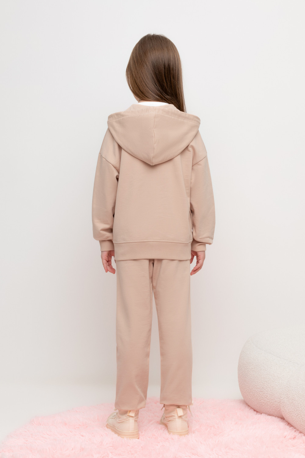 Брюки для девочки, артикул: КР 400669, цвет: бежевый, фото 5