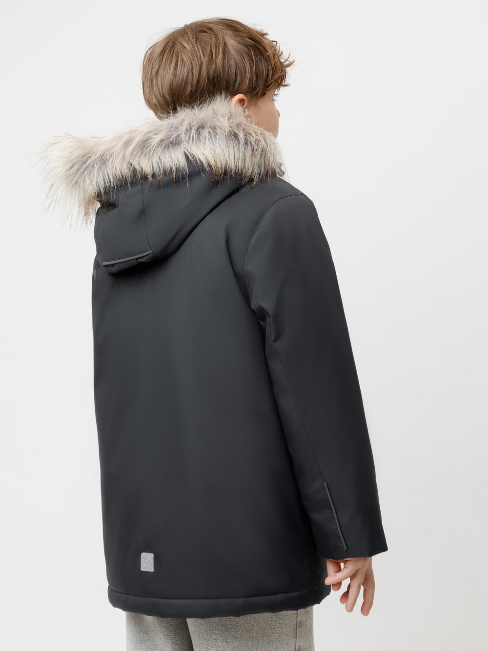 Куртки для мальчика, артикул: ВК 36111/2 ГР, цвет: черный, фото 5