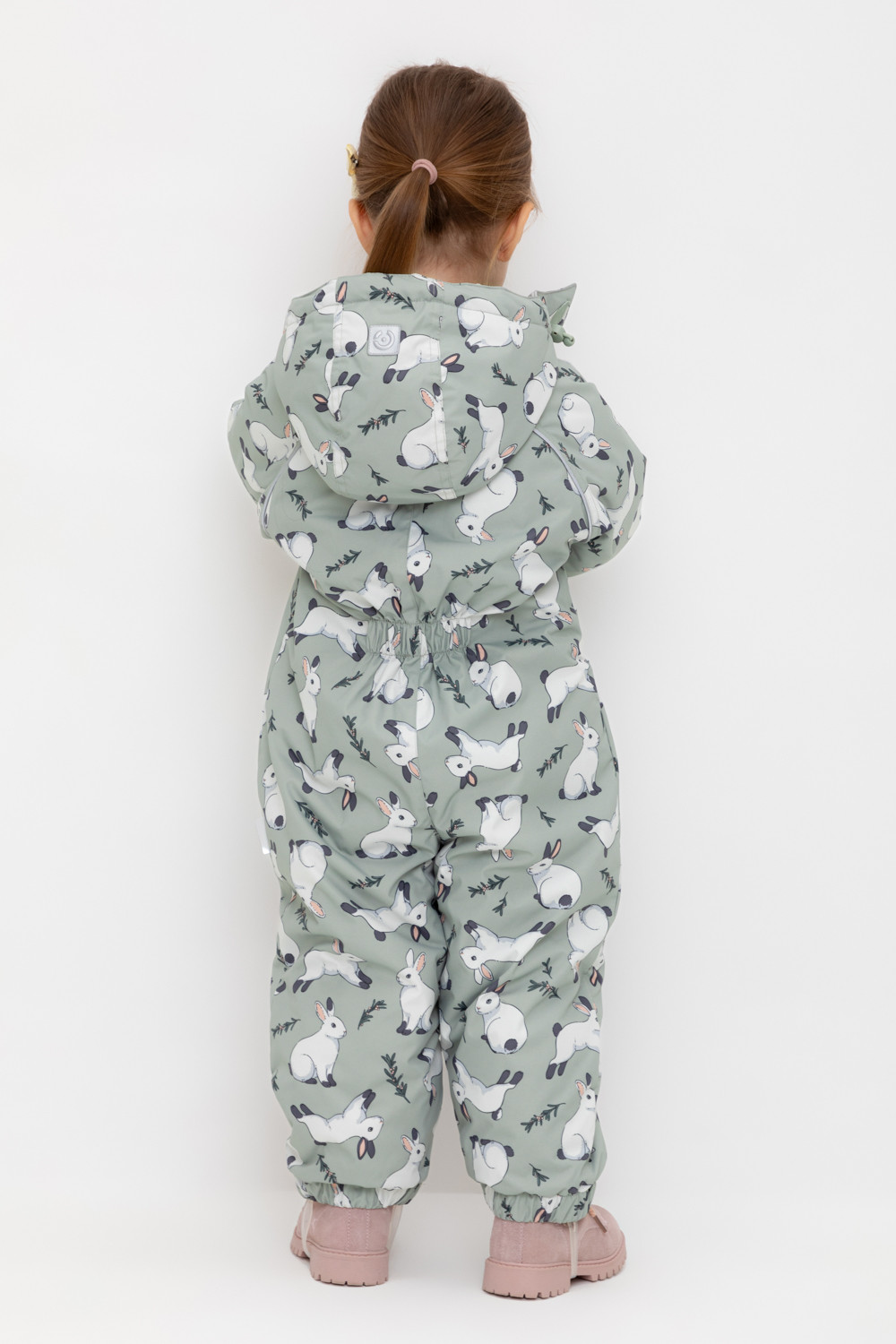 Комбинезоны утепленные для девочки, артикул: ВК 60032/н/34 Ал, цвет: хаки, фото 5