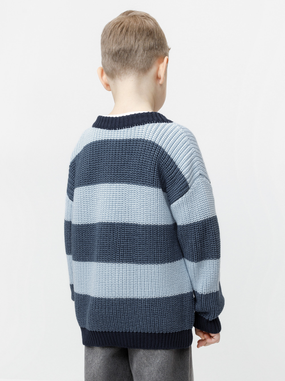 Джемпер для мальчика, артикул: КВ 30174, цвет: синий, фото 5