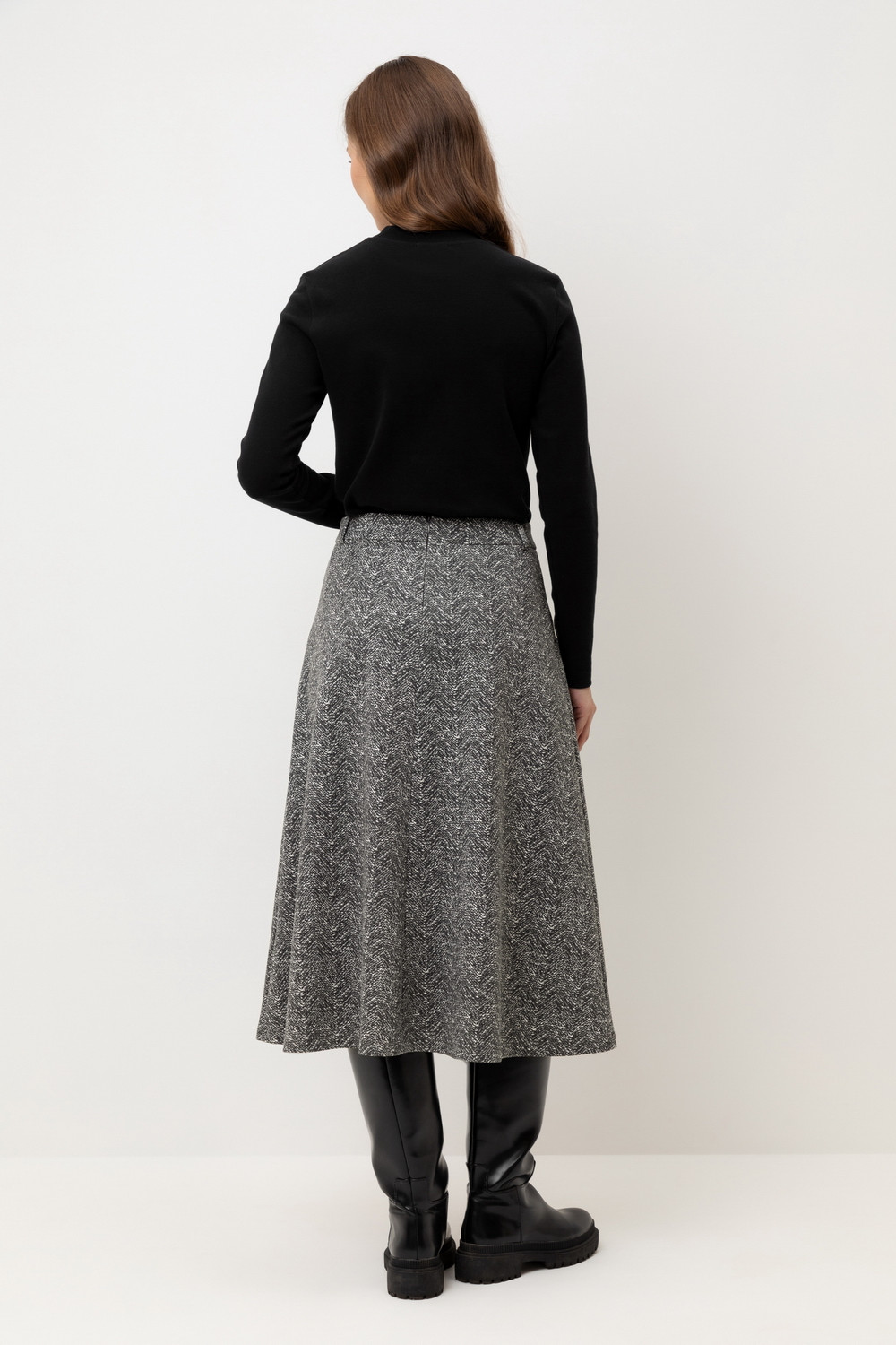 Джемперы женские для мам, артикул: ЕВТ 3330, цвет: черный, фото 5