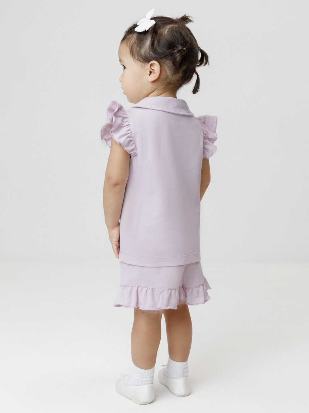 Шорты для девочки, артикул: КР 400898, цвет: фиолетовый, фото 5