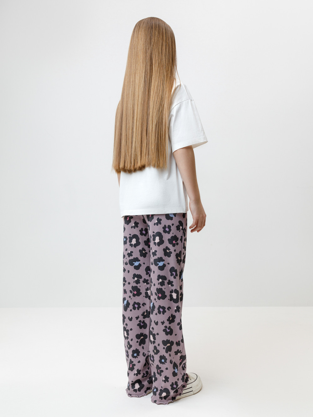 Брюки для девочки, артикул: КР 400869, цвет: фиолетовый, фото 5