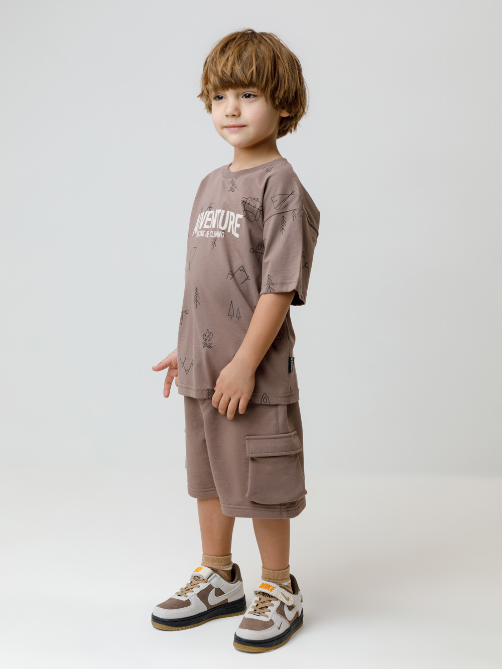 Шорты для мальчика, артикул: КР 400828, цвет: коричневый, фото 5