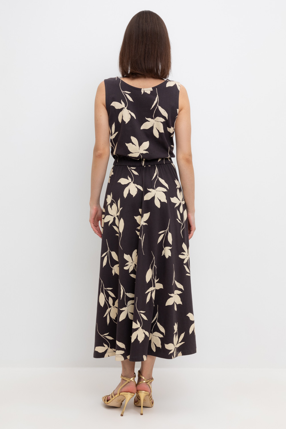 Платья женские для мам, артикул: ЕВТ 5062, цвет: черный3, фото 5