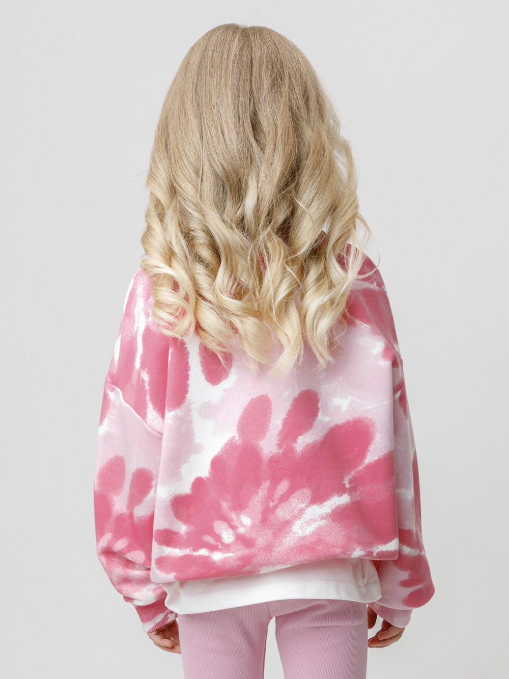 Свитшоты для девочки, артикул: КР 302905, цвет: сахар, фото 5