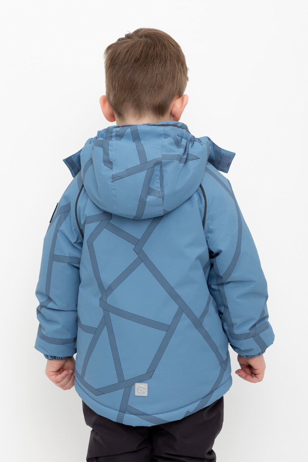 Куртки для мальчика, артикул: ВК 36087/н/6 ГР, цвет: голубой, фото 5
