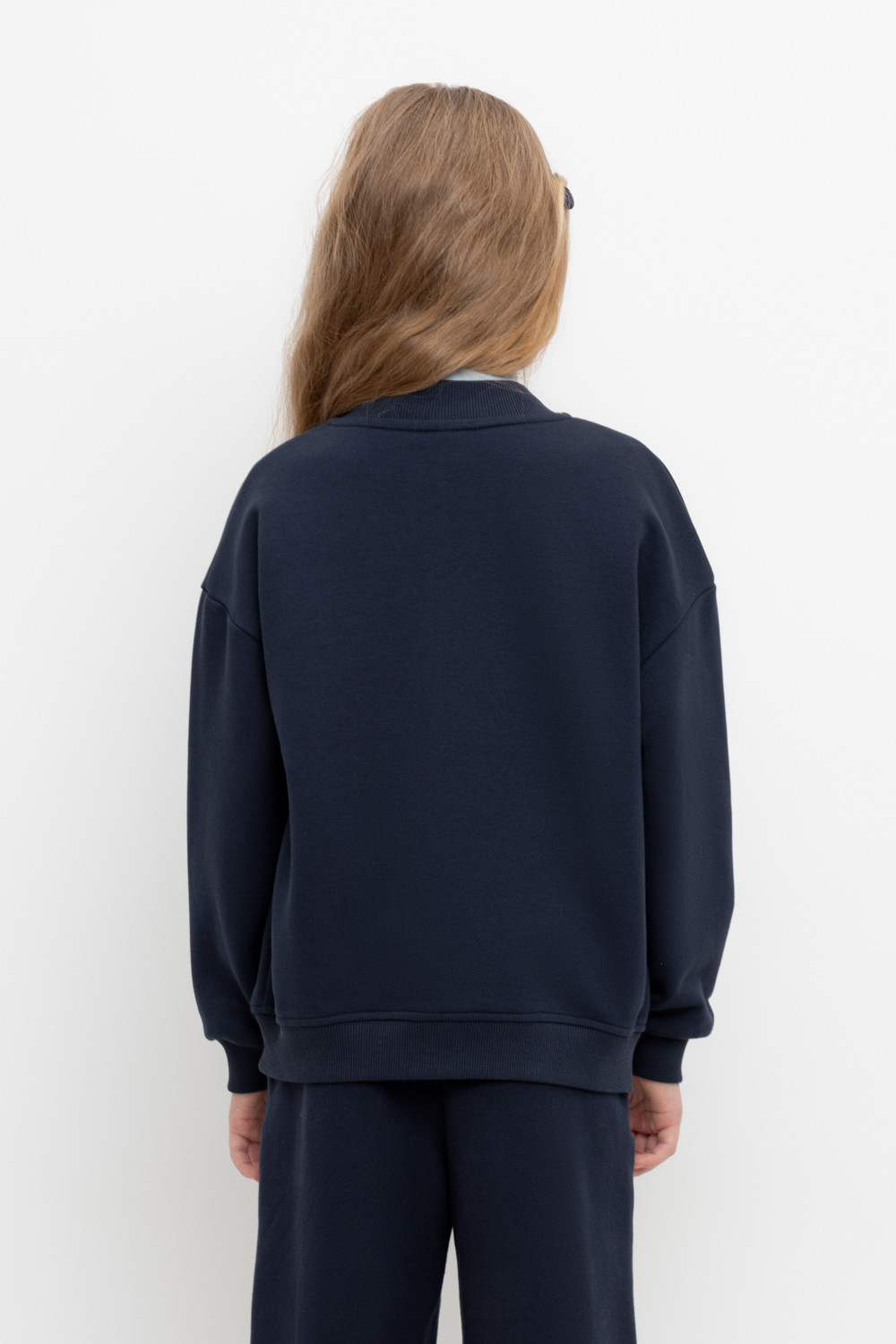 Жакет для девочки, артикул: К 302493, цвет: синий, фото 5