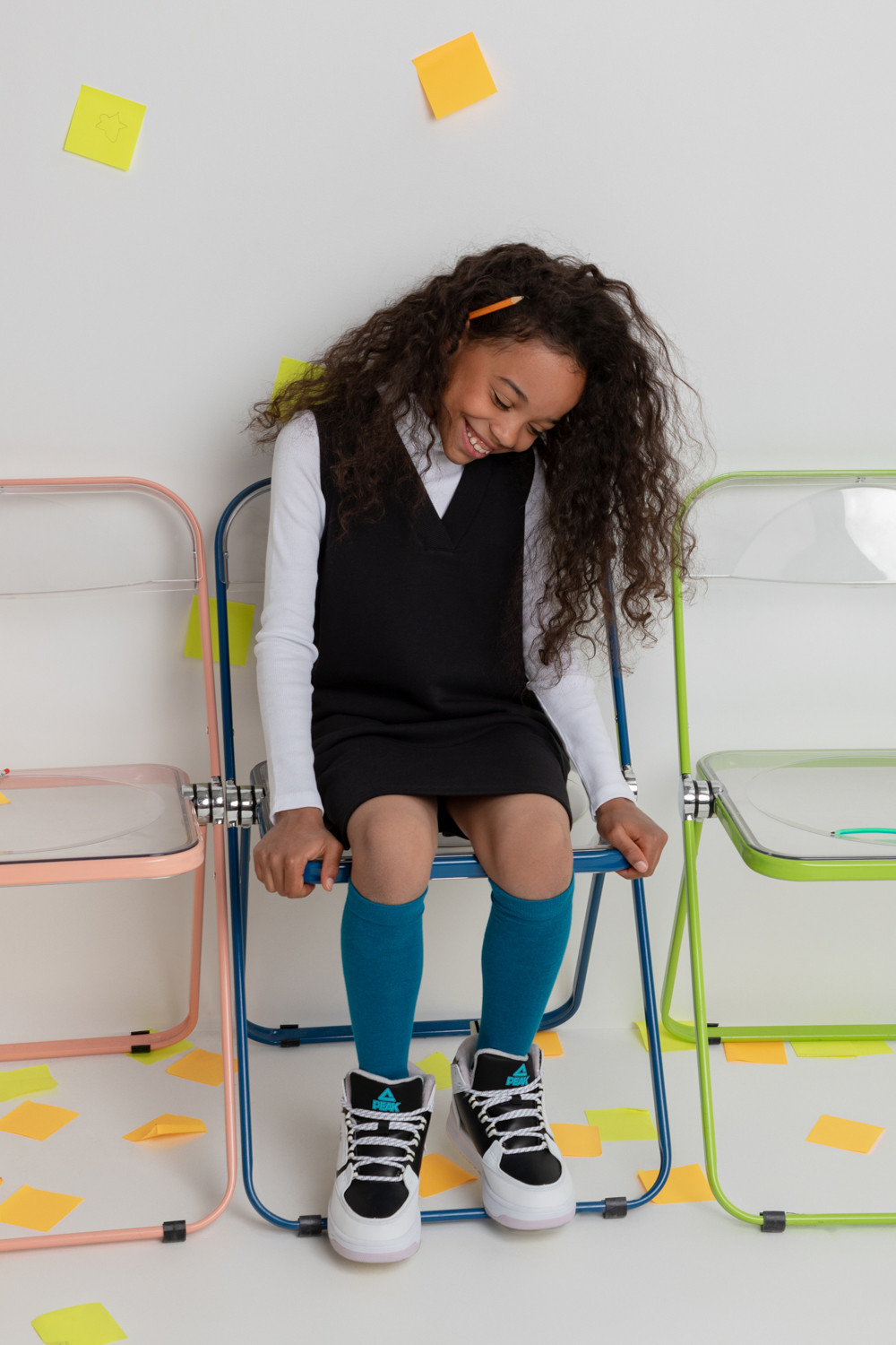 Платье для девочки, артикул: К 5817, цвет: черный, фото 5