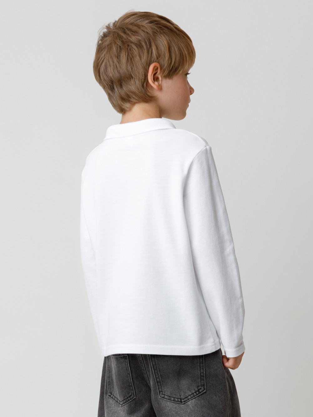 Джемпер для мальчика, артикул: МП 302109, цвет: белый, фото 5