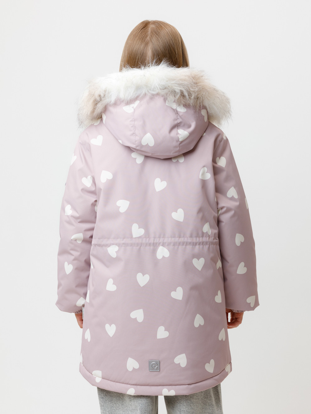 Куртка для девочки, артикул: ВК 38122/н/1 УЗГ, цвет: бежевый, фото 5