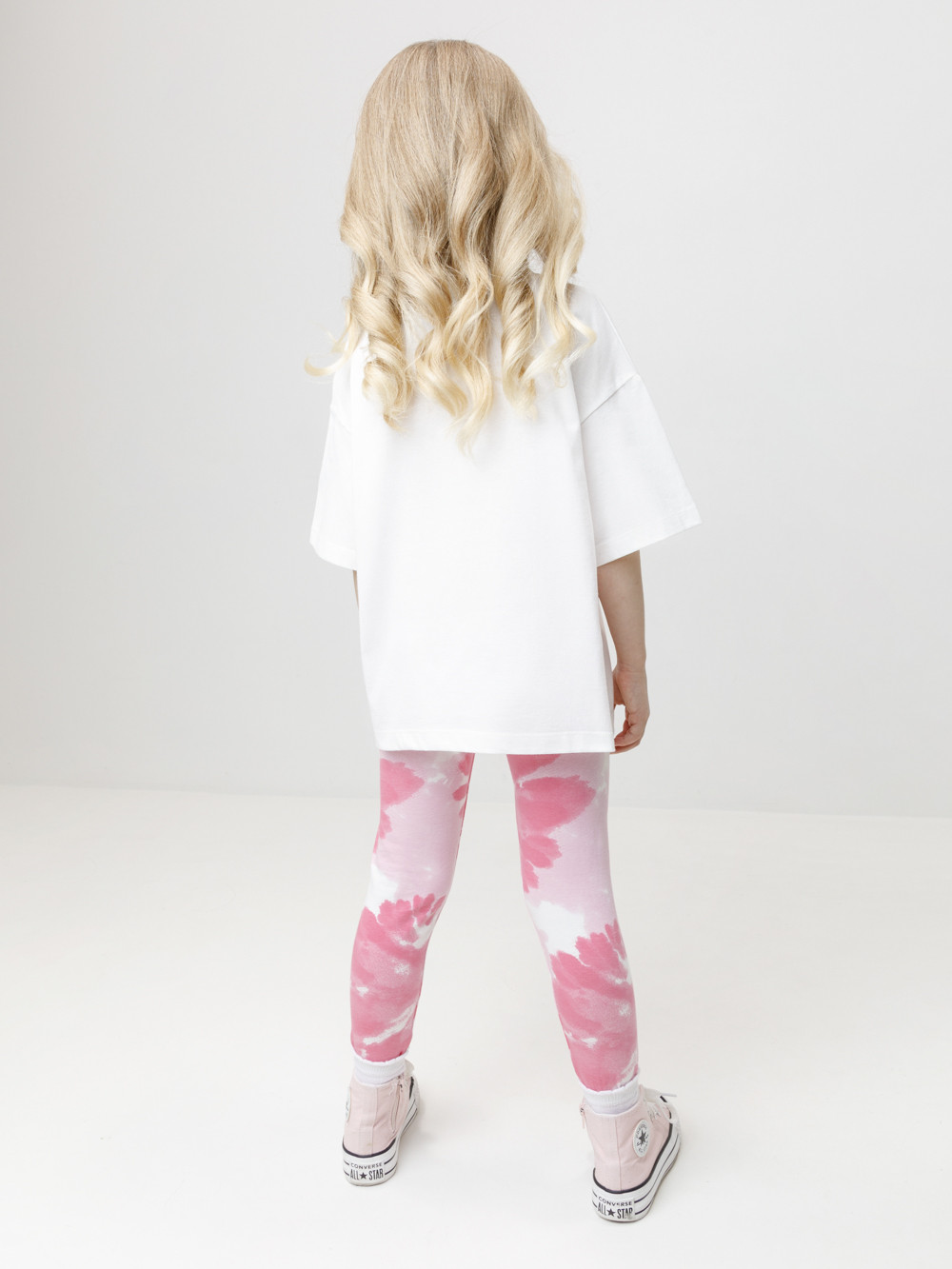 Лосины для девочки, артикул: КР 4074, цвет: сахар, фото 5