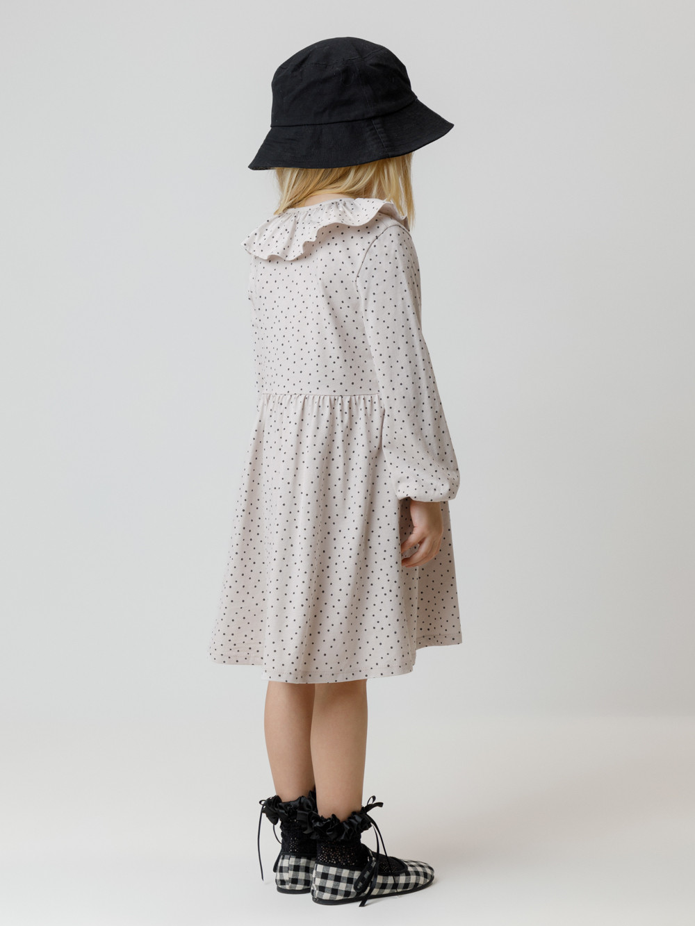 Платье для девочки, артикул: КР 5897, цвет: бежевый, фото 5