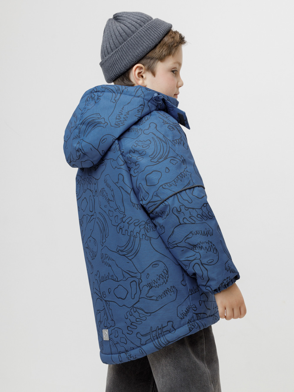 Куртки для мальчика, артикул: ВК 36093/н/3 ГР, цвет: синий, фото 5