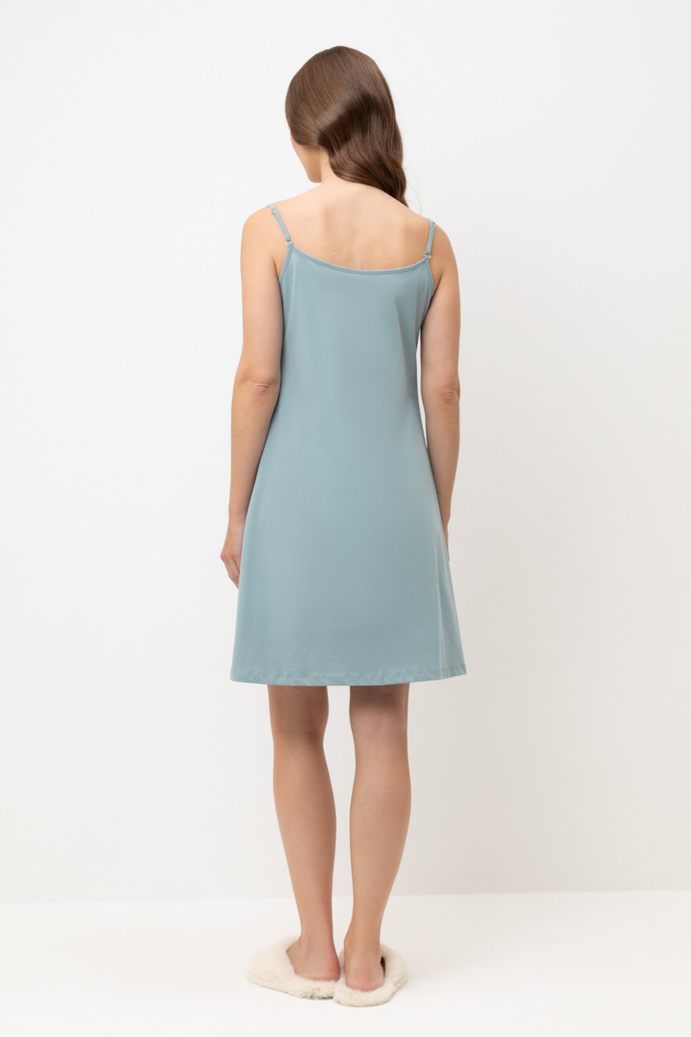 Сорочки ночные женские для мам, артикул: Е 10014/24, цвет: голубой, фото 5