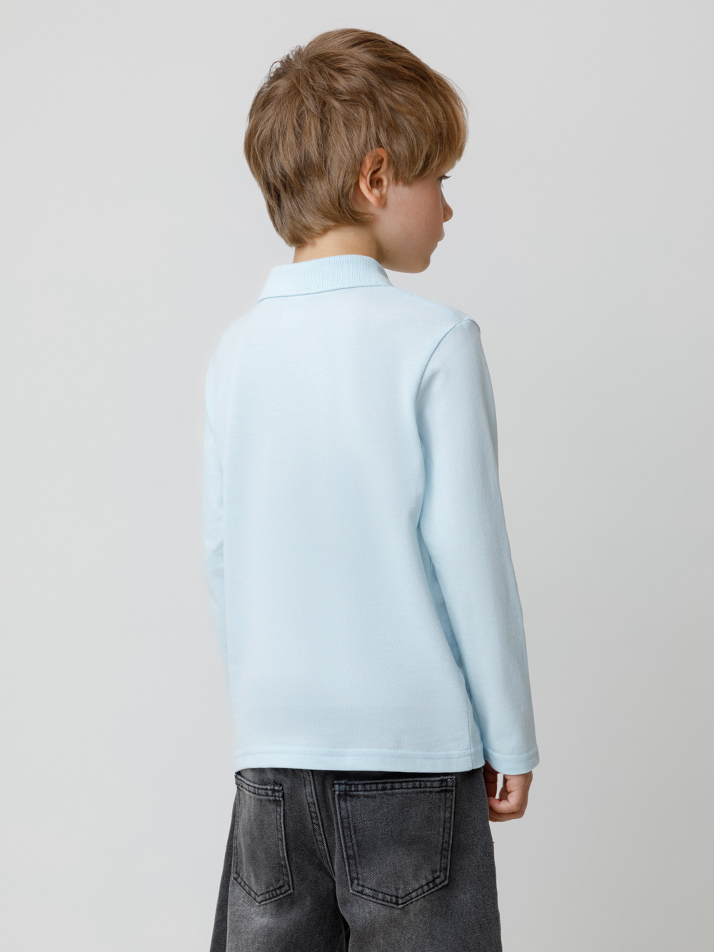 Джемпер для мальчика, артикул: МП 302109, цвет: голубой, фото 5