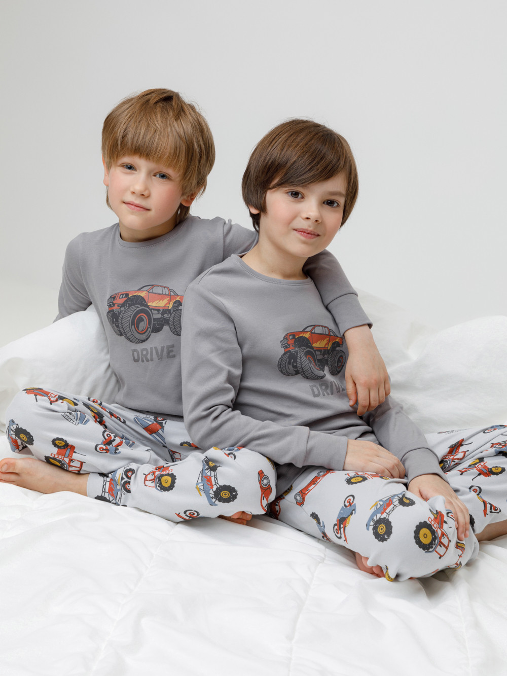 Пижама для мальчика, артикул: К 1541, цвет: серый, фото 5
