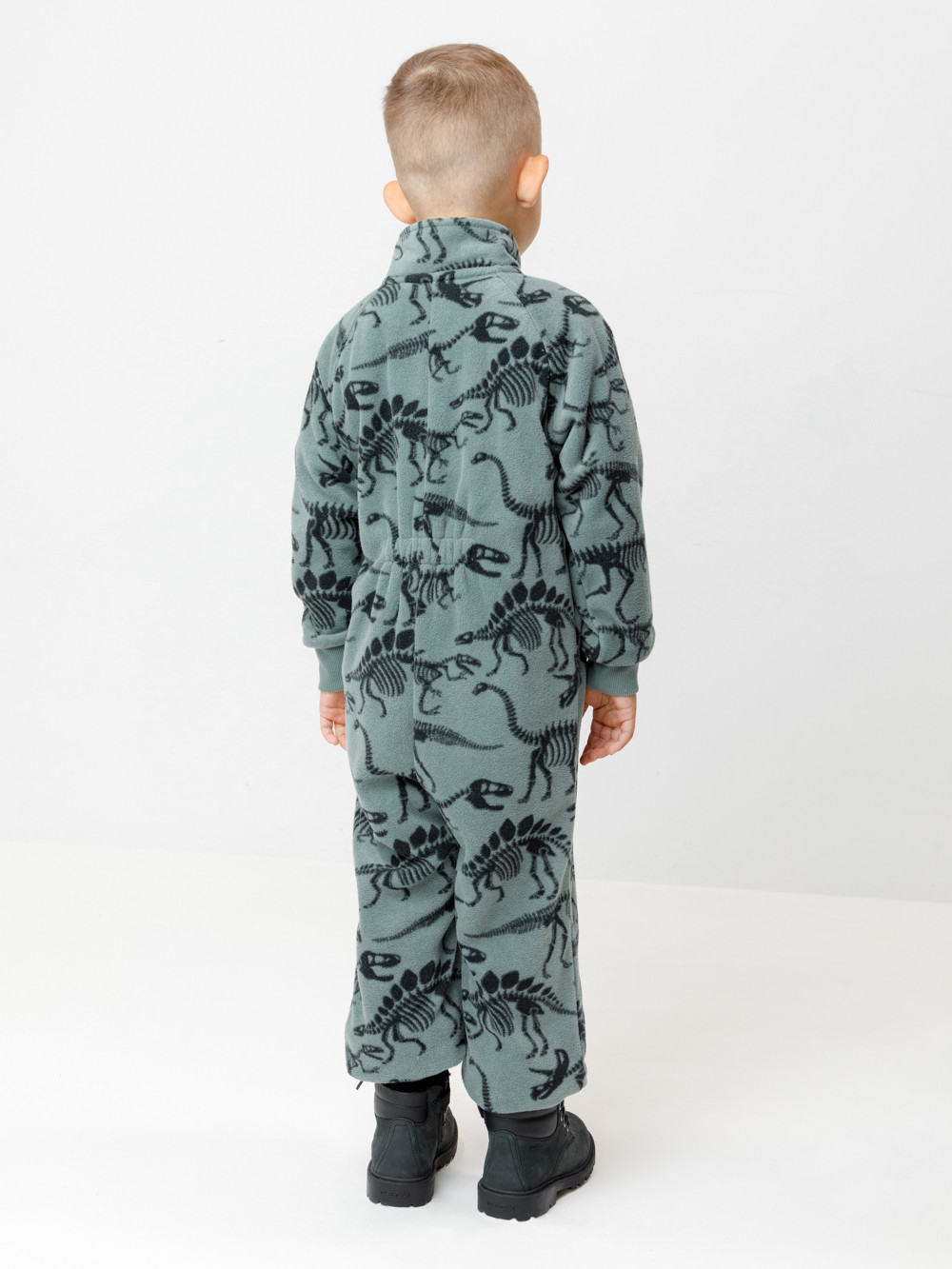 Комбинезон для мальчика, артикул: ФЛ 60005/н/10 ГР, цвет: хаки, фото 5