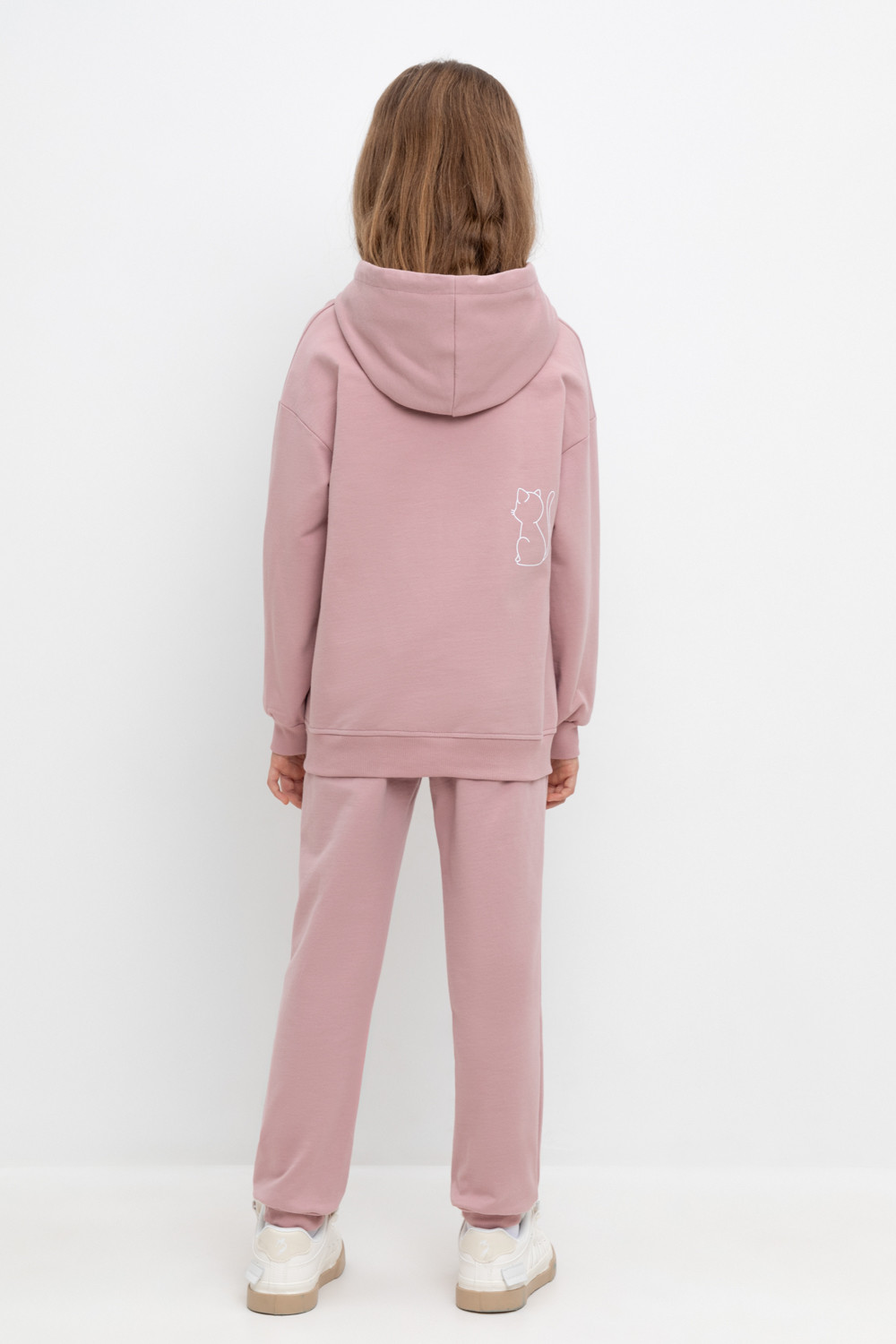 Брюки для девочки, артикул: КР 400731, цвет: розовый, фото 5