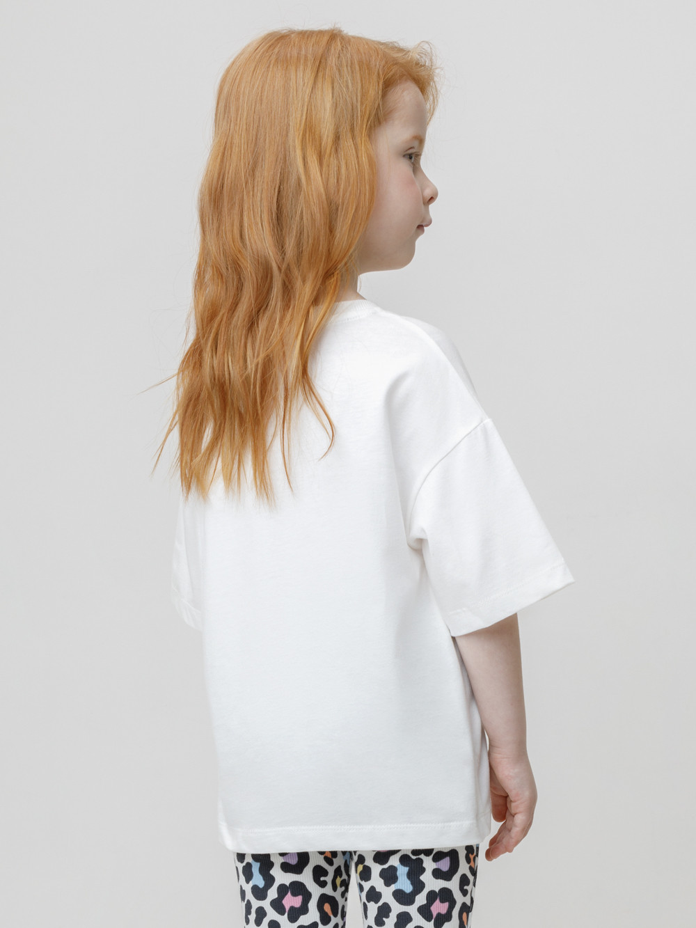 Футболка для девочки, артикул: КР 303016, цвет: сахар, фото 5