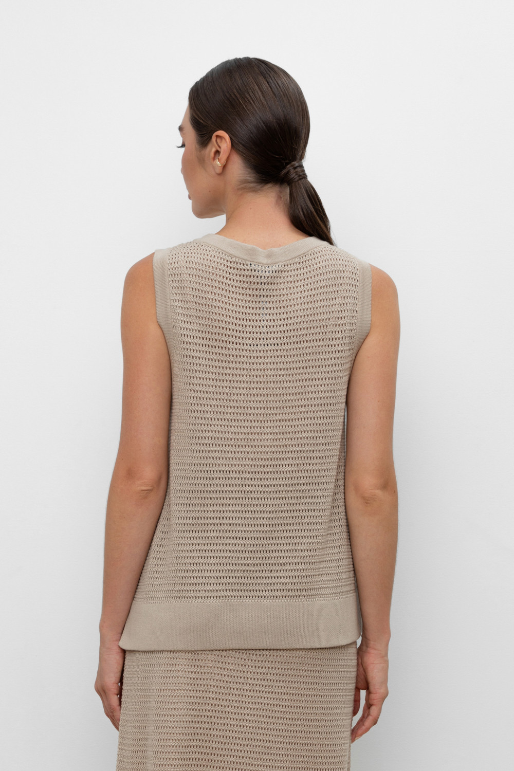 Майки женские для мам, артикул: ЕВ 30153, цвет: бежевый, фото 5